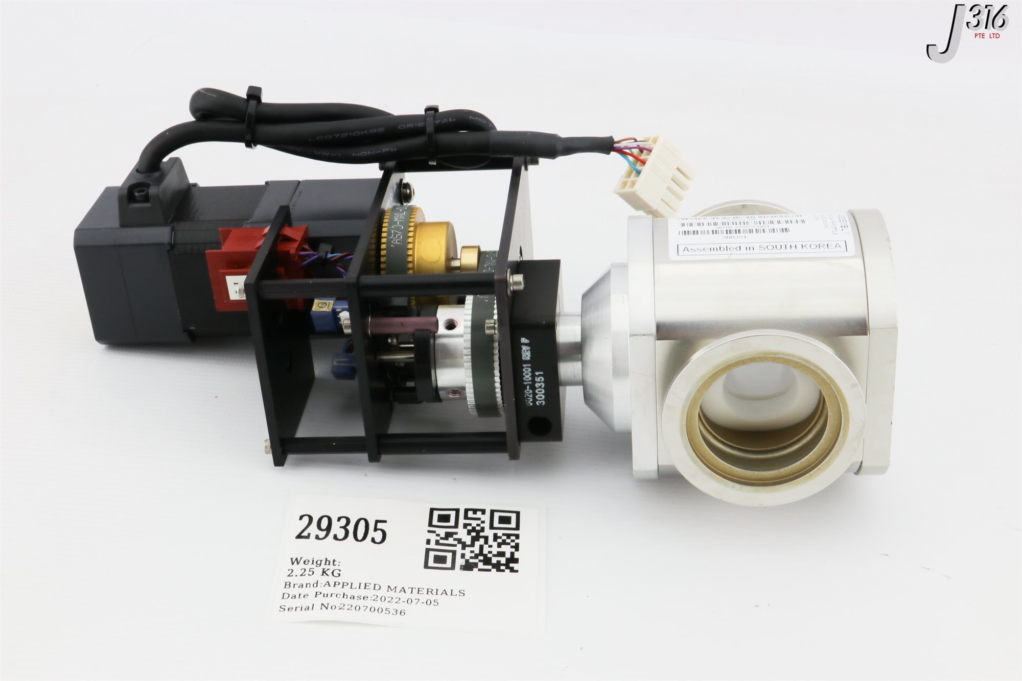 29305 APPLIED MATERIALS ASSY, ROUGH THROTTLE VALVE, 300MM ULTIMA